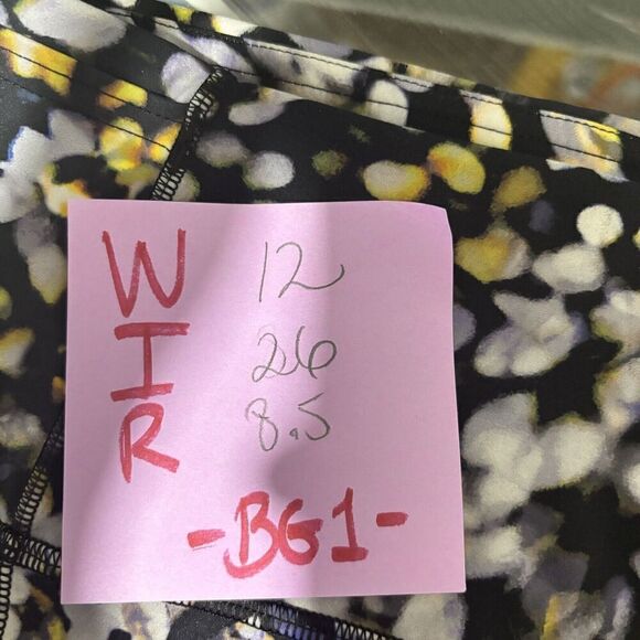 Lululemon Women Fast Free HR Tight 25” Nulux LW5BXSS MGEM Floral Print Size 2 - Picture 14 of 14